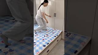 Hidden Storage Bedding Set – Space Saving Genius for Small Homes! #shorts