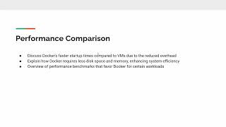 Docker vs. Virtual Machines