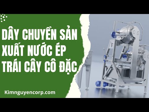 Video Cung cấp dây chuyền sản xuất nước ép trái cây cô đặc -... - youtube