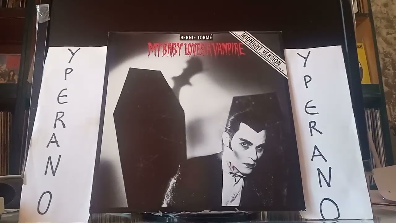 BERNIE TORME: My Baby Loves A Vampire 12″ mint. Ozzy Osbourne's guitarist, L.A. Guns singer.