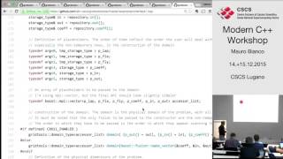 Modern C++ Workshop: Designing APIs: The Case of GridTools (Part 2)