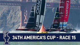 34th America's Cup Race 15 USA vs. NZL | AMERICA'S CUP