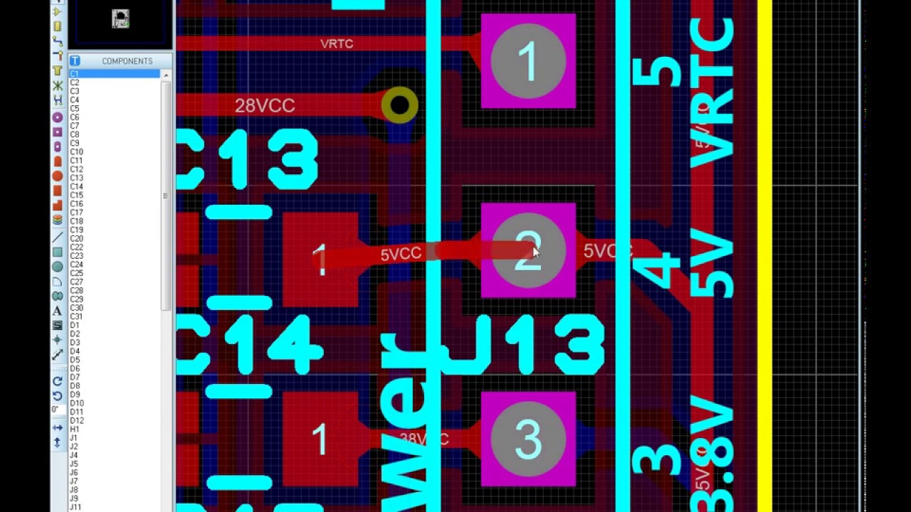 Proteus PCB - Définir une connexion en forme de larme (Ares) [Multipower - Education & Pros]