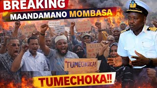 🔥 TENSIONS ERUPT IN MOMBASA! COMMUNITY REJECTS CAPTAIN William Ruto OVER PORT CONTROL 🔥