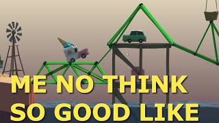 HYDRAULIC BULLSHITE - Poly Bridge - Inefficient Engineering #21