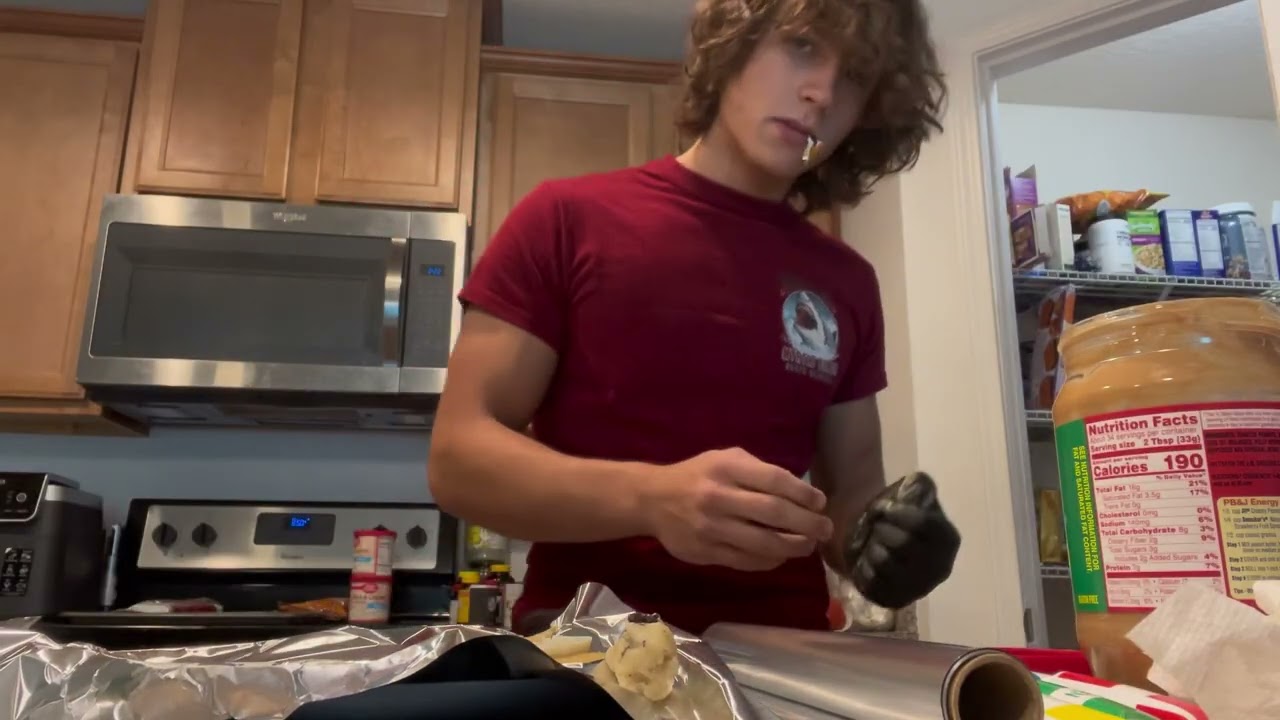 Baking cookies as a suprise 