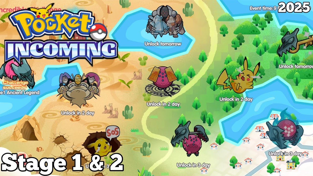 Incredible Stage 1 & 2 | Pocket Incoming 2025 Anniversary  Event  pt 1