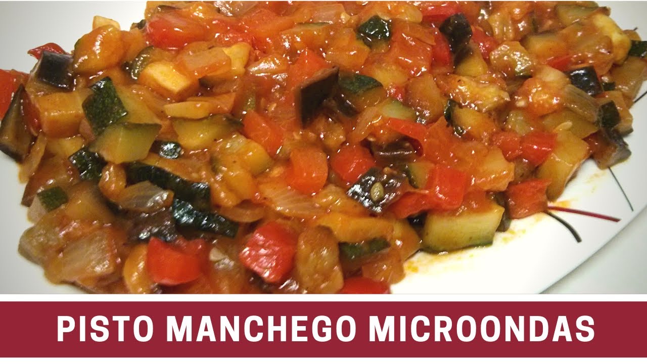 ✅ Como hacer PISTO Manchego en el MICROONDAS #3