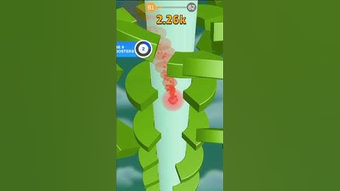 Helix Hero jump game video|#helixjump #games #shortsfeed