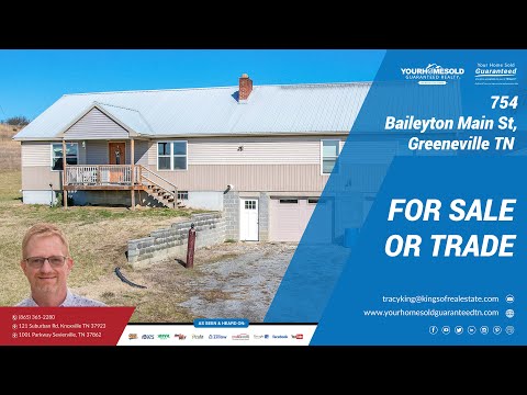 754 Baileyton Main St, Greeneville, TN home video tour