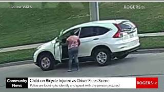 Child on Bicycle Injured as Driver Flees Scene | Rogers tv