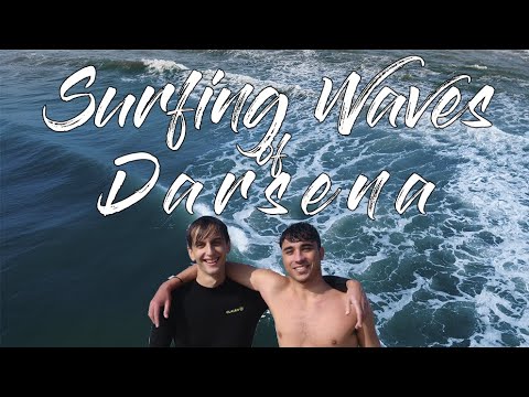 Surfing Waves of Darsena | Tuscany Surf Session (Cinematic 4K)