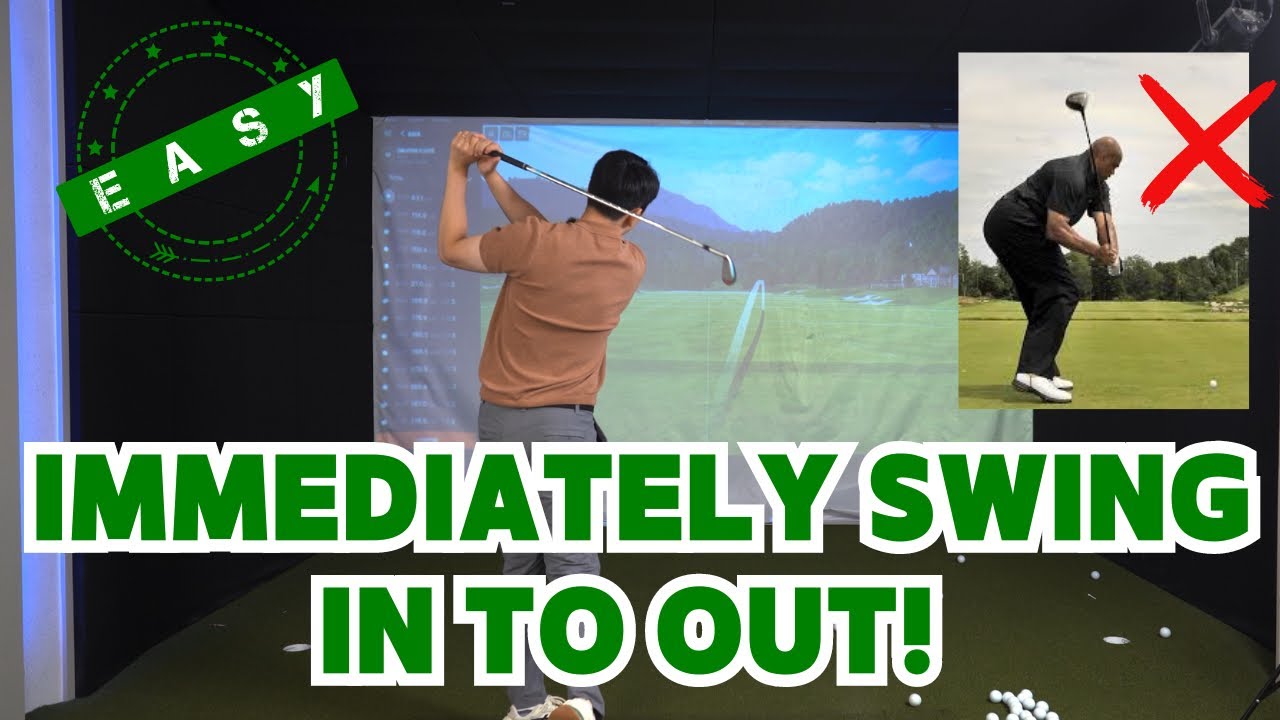 How to create an effortless in to out golf swing to gain distance ...