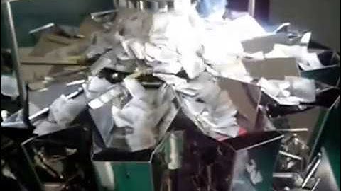 Multihead Weigher for teabags