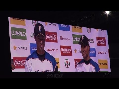 160629 ファイターズが勝利！ヒーローは岡大海と田中賢介！