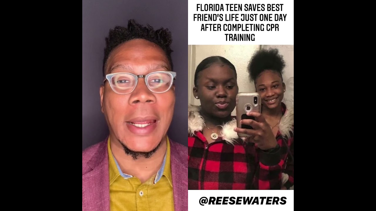 Florida Teen Saves Best Friend's Life THE DAY AFTER Finishing CPR Training
