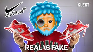 EP 15 | Real vs Fake | How to spot a fake Nike Dunk Low Off White