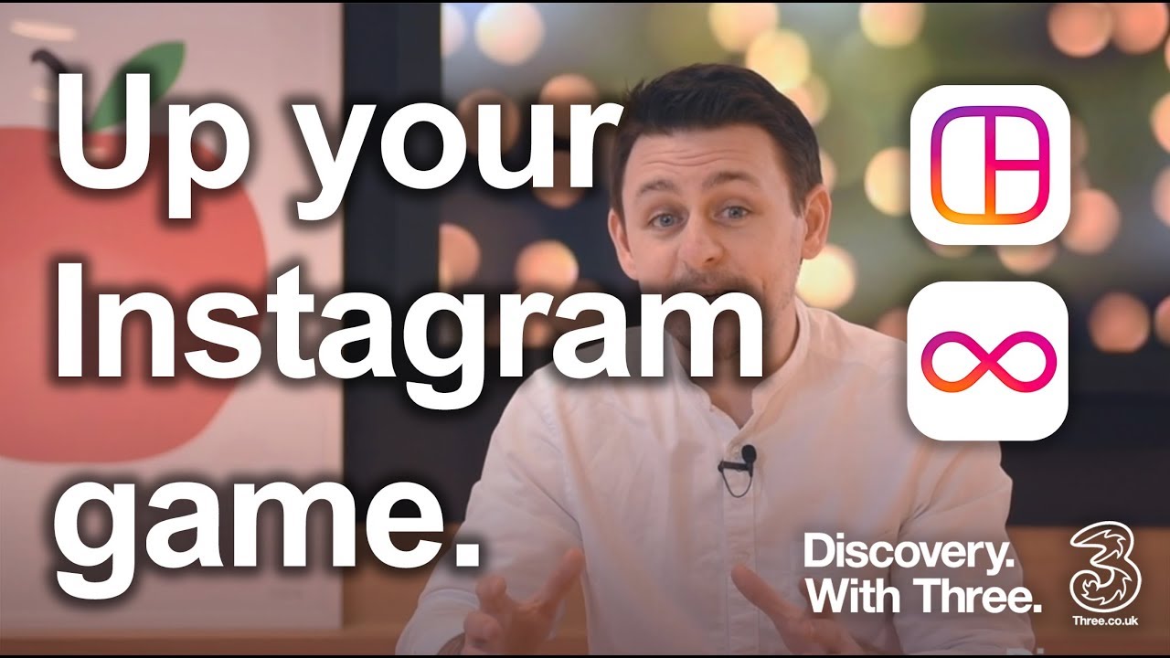 'Up' your Instagram game | Recommended Apps | Discovery with Three - YouTube