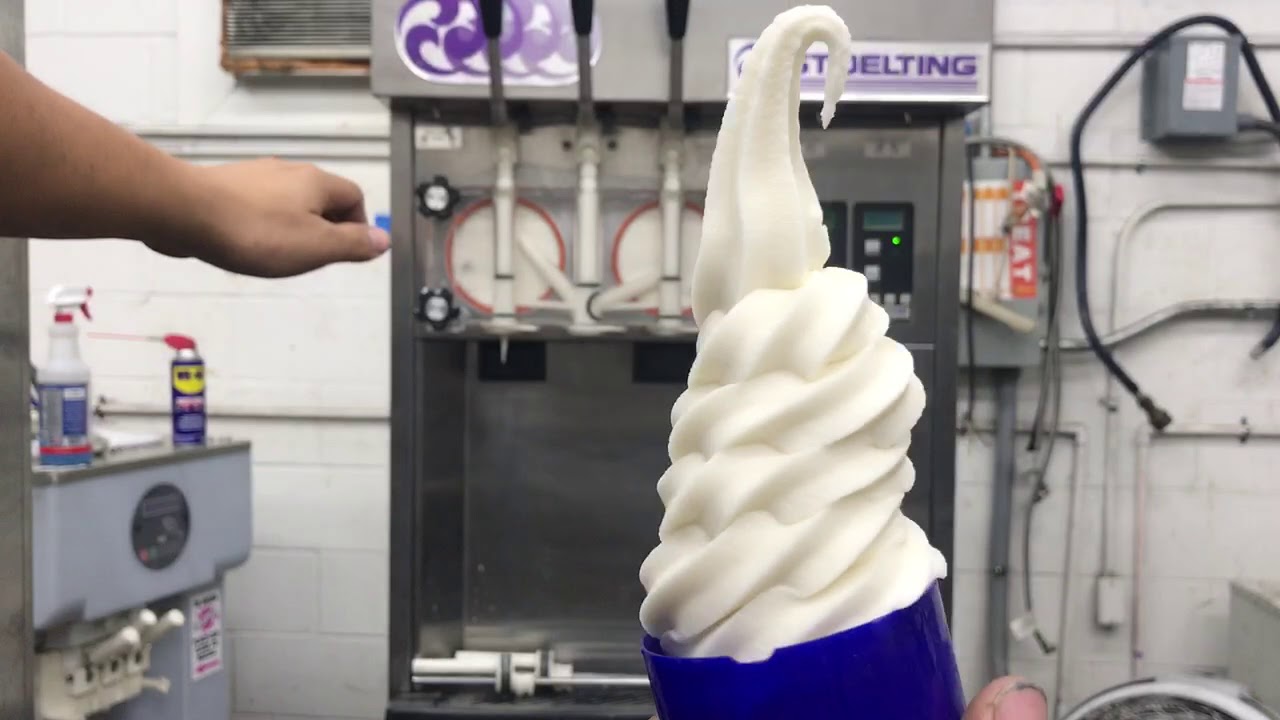 Stoelting F131 2896803FE Single Phase Air Frozen Yogurt Soft Serve Machine www slicesconcession com