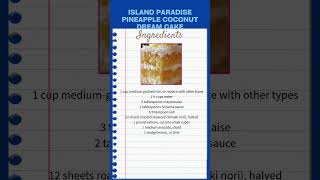 Island Paradise Pineapple Coconut Dream Cake