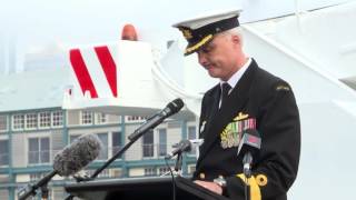 HMAS Darwin Return to Australia