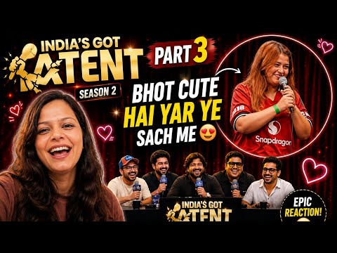 Saru’s Reaction on INDIA’S GOT LATENT S2 EP2 Part 3 | Bhot Cute Hai Yaar Ye, Sach Me 😂❤️