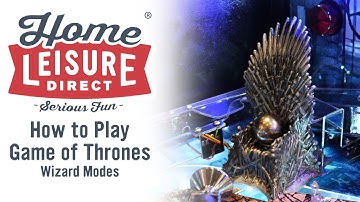How to Play Game of Thrones Pinball: Wizard Modes
