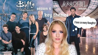 Buffy Season 4 & Angel Season 1 key themes | Things are getting wild 👀
