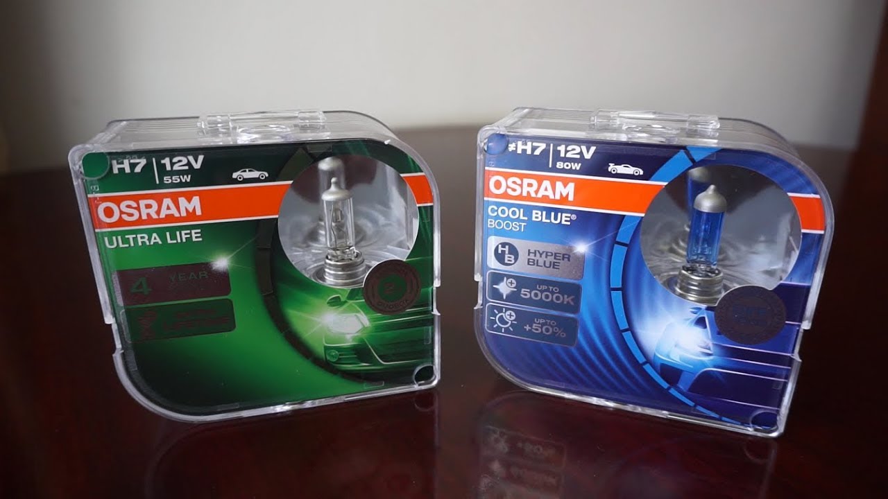 OSRAM Ultra Life vs Cool Blue BOOST