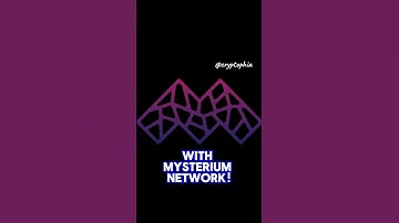 #Mysterium Network:Peer-to-Peer Bandwidth #Marketplace|Earn #Crypto Passive Income with #MYST!