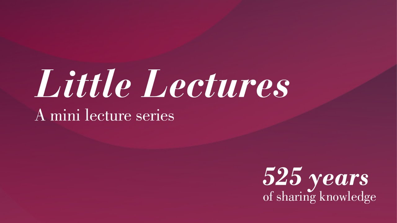 Data to Knowledge Little Lecture - YouTube