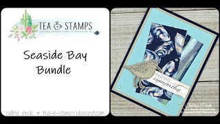 Seaside Bay Bundle Card - Putting It Together