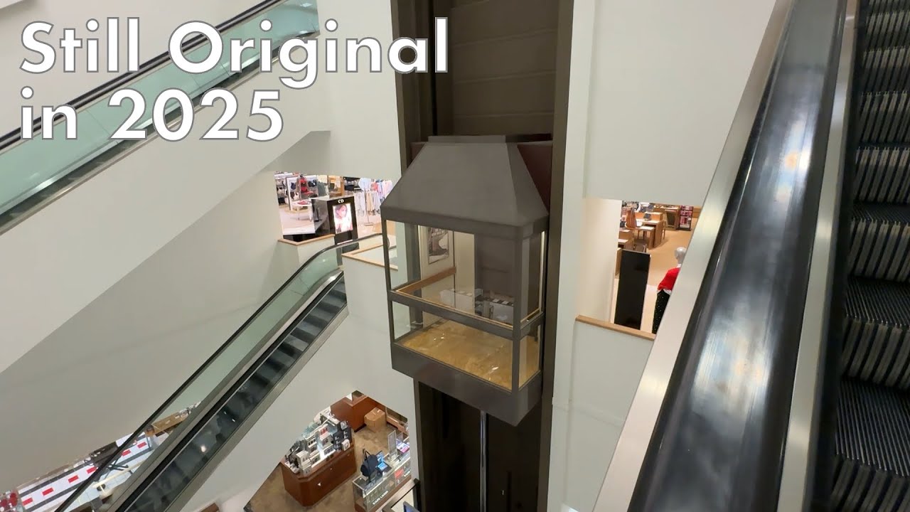 Glass Montgomery Hydraulic Elevator - Dillards Independence Center