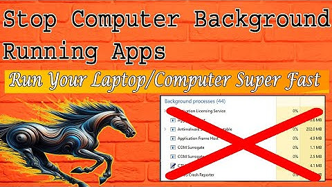 How to stop apps running in background in PC/Laptop 🛑