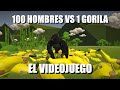 Programé un juego muy macaco en tan solo 5 horas 🦍🍌 100 hombres vs 1 gorila