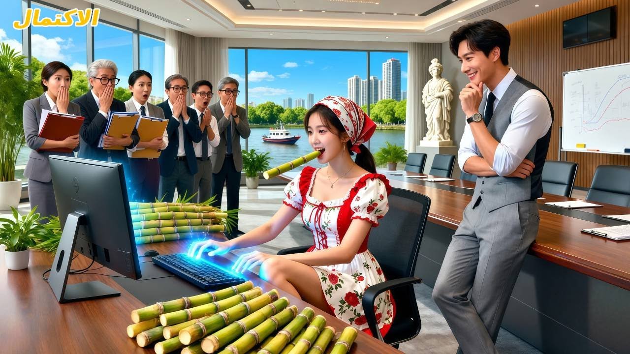عجز 1000 خبير عن حل مشكلة الـCEO، حتى فتاة ريفية تبيع القصب حلّتها في 3 ثوانٍ! وانقلبت الأقدار!