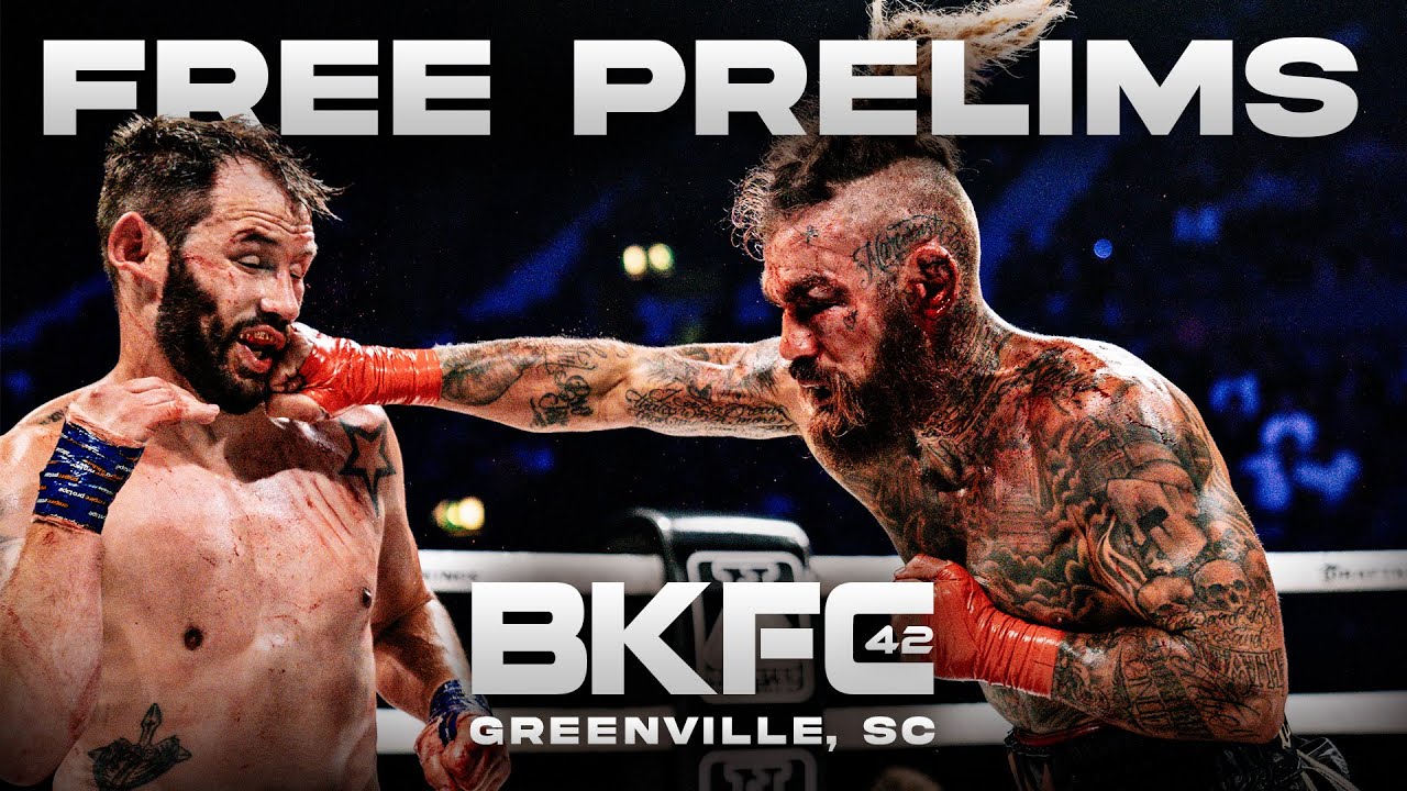 BKFC 42 Free Prelims Live!