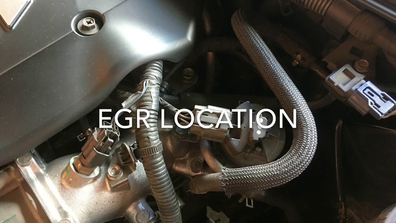 Mitsubishi Montero EGR Cleaning YouTube