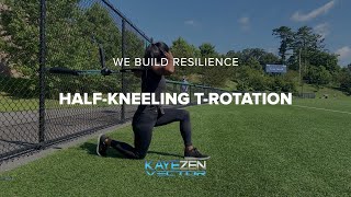 Kayezen VECTOR - Half-Kneeling T-Rotation Exercise Instruction