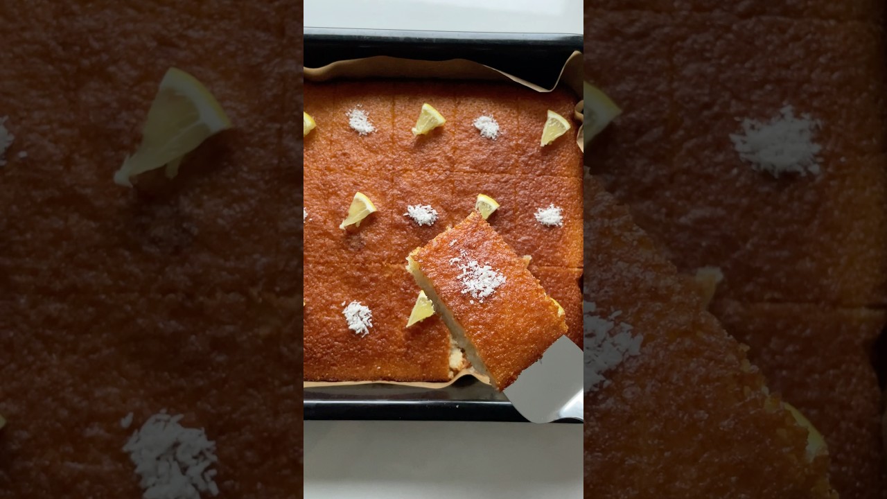 Revani Tatlisi | Türkischer Sirup getränkter Grießkuchen - YouTube Revani Tatlisi | Türkischer Sirup getränkter Grießkuchen - YouTube