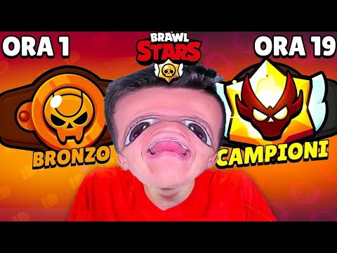 GIGINO HA GIOCATO ALLE RANKED DI BRAWL STARS PER 24 ORE E...