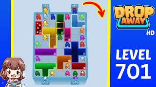 Drop Away Level 701 Solution Walkthrough
