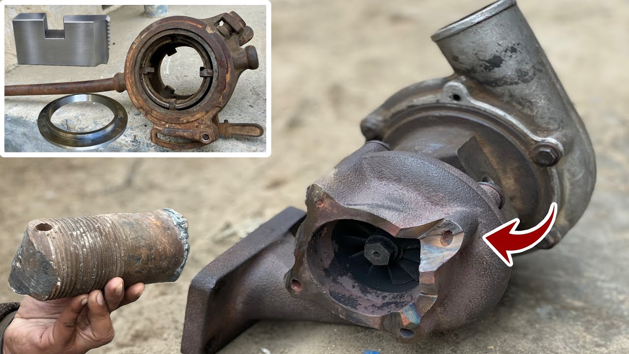 Eye Opening Process | Sharp-minded Mechanic Uses Breathtaking Trick to Fix Broken Turbocharger 