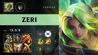 Zeri Jungle vs Kayn - KR Master Patch 26.15