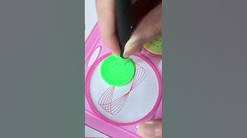 🪙How many rotations did the pen make in total? 🤔 #Spirograph #satisfying #shorts Oct 6, 2024