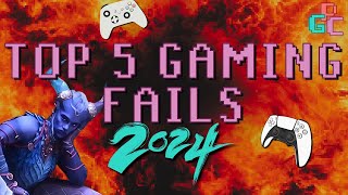 My Top 5 Gaming FAILS of 2024!