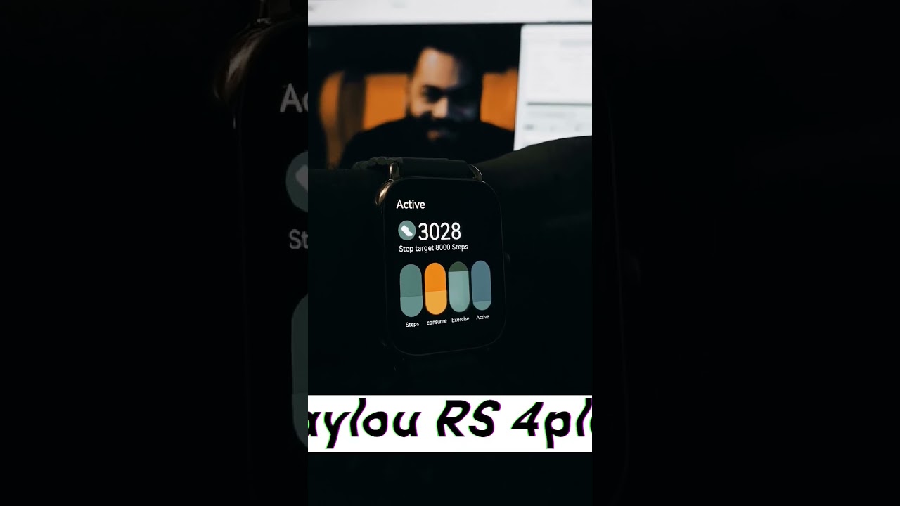 Smartwatch with AMOLED Retina Best Display, Haylou RS 4 plus, Best Budget Smartwatch