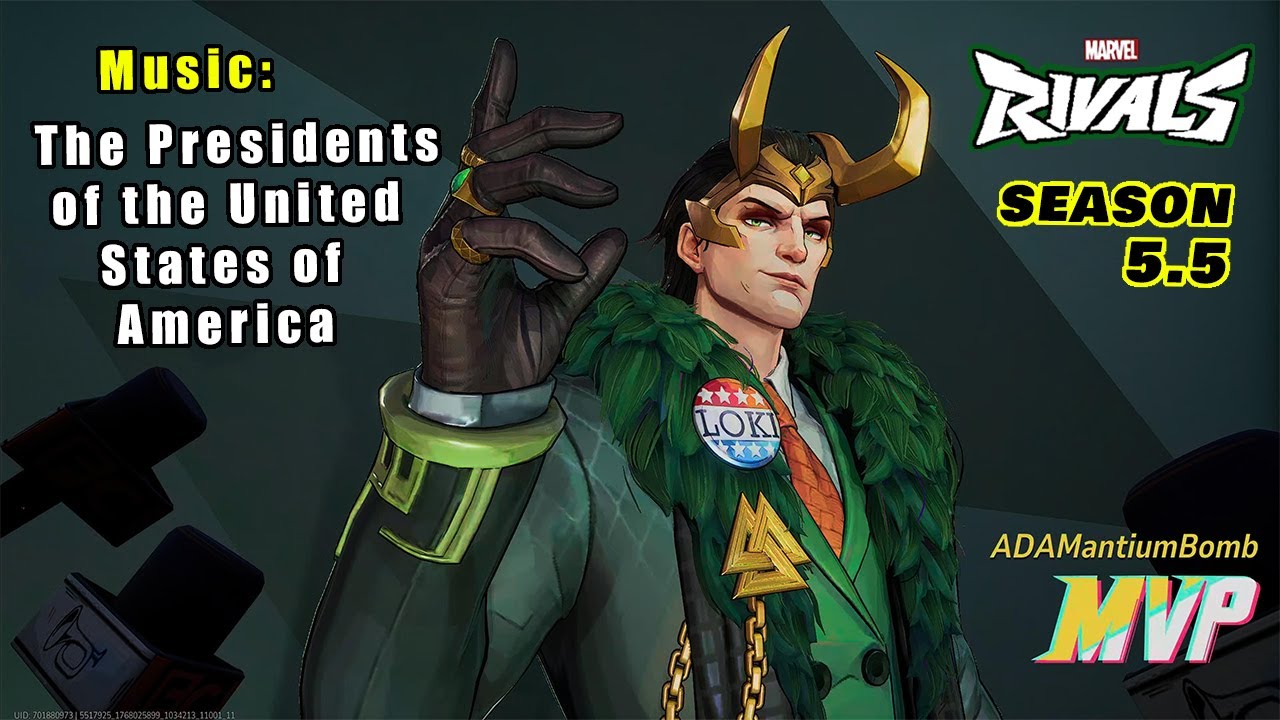 INSANE Loki Presidential MVP!  Season 5.5 God of Mischief Gameplay | Marvel Rivals