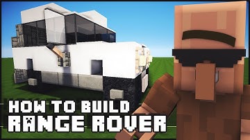 ► Minecraft : How to Make - Range Rover