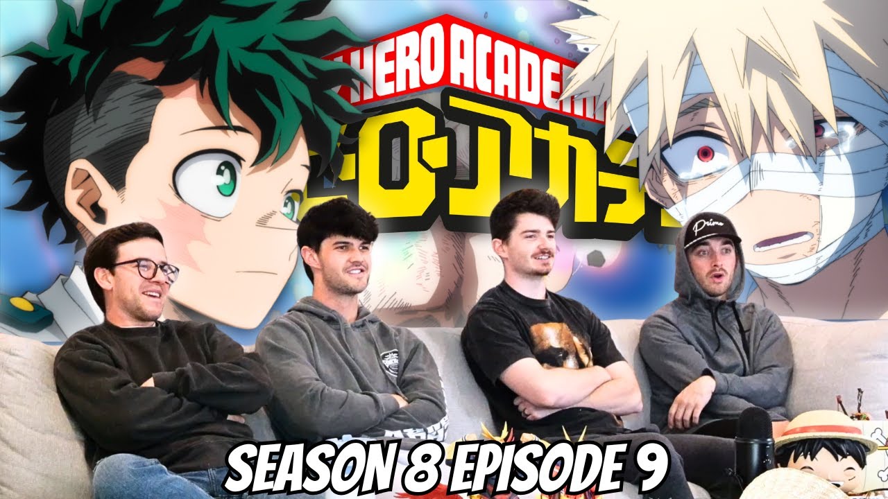 OUR HEARTS😭...My Hero Academia Season 8 Episode 9 | FIRST TIME REACTION